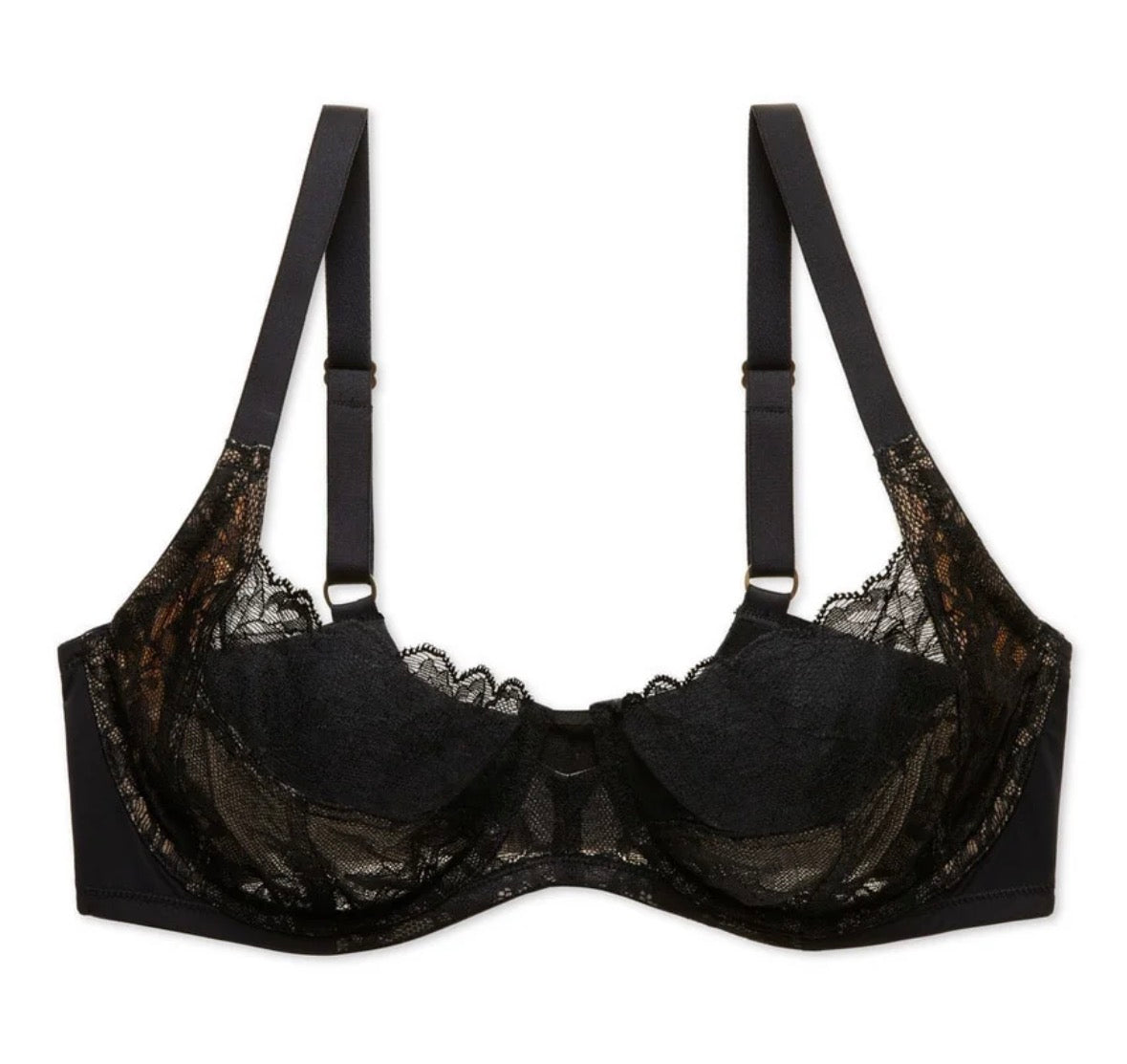 Statement Full Figure Bra - Black