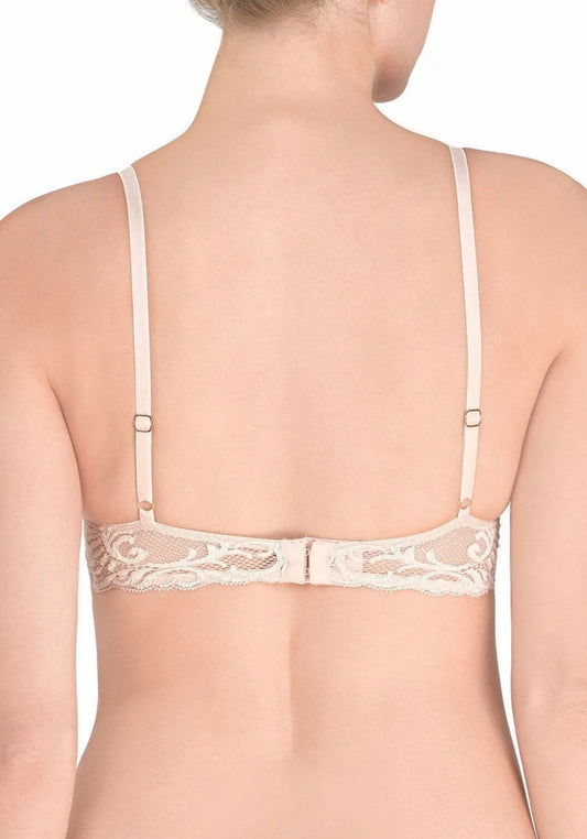 Feathers Plunge T-Shirt Bra - Cameo Rose