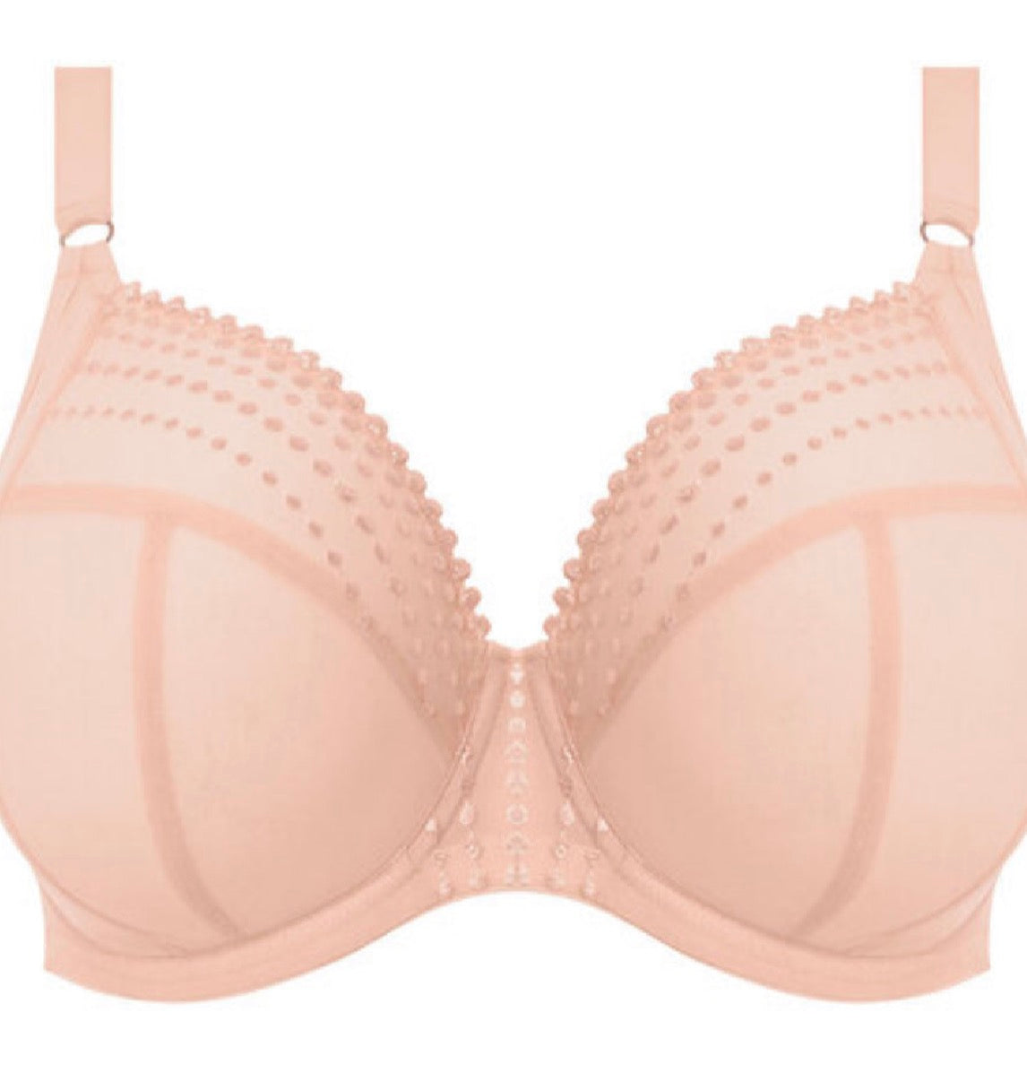 Matilda Underwire Plunge Bra - Pearl Blush
