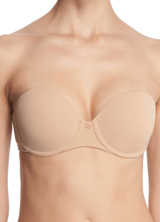 Pure Luxe Strapless Contour Underwire Bra