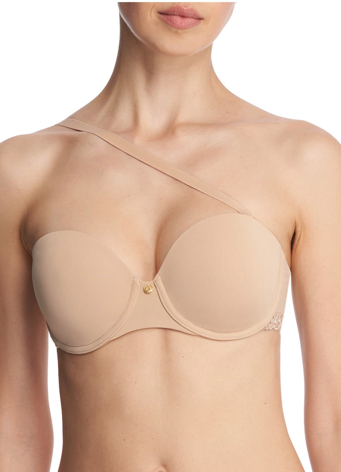 Pure Luxe Strapless Contour Underwire Bra
