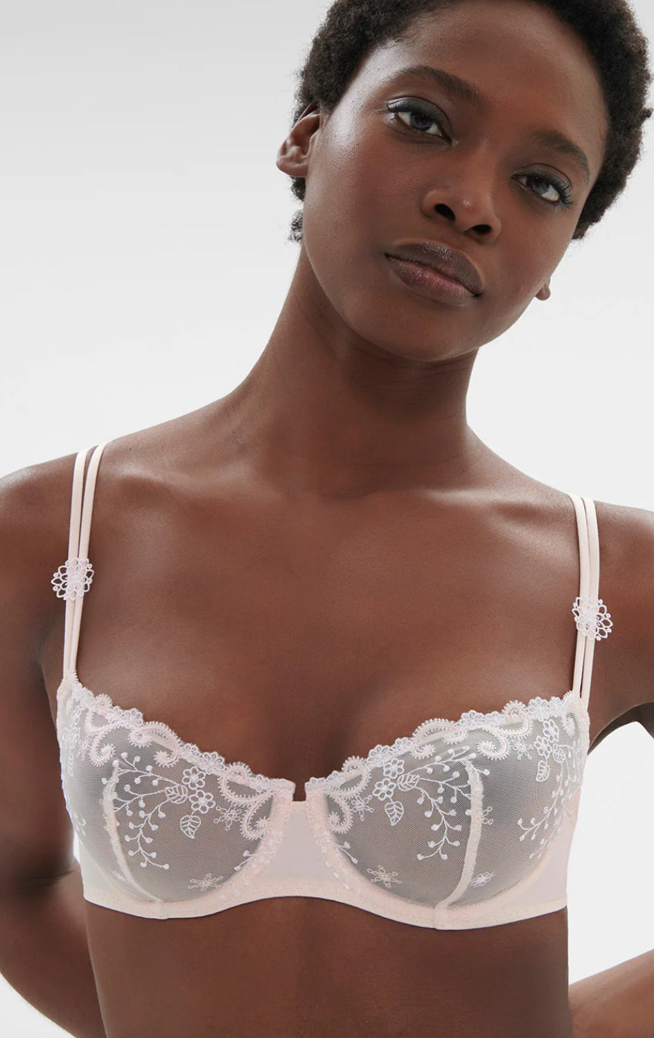 Delice Sheer Demi Cup Bra