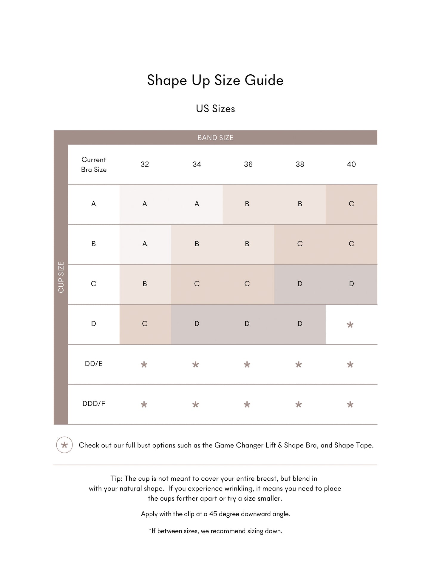 NOOD Shape Up Adhesive Bra