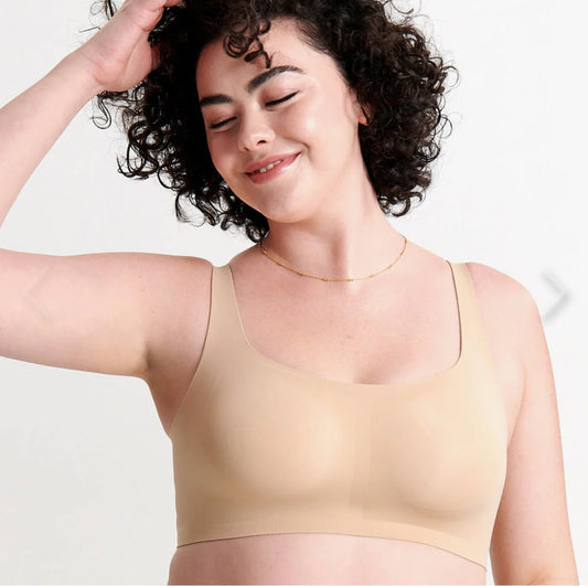 The Bobbie Scoop Bra - Sand
