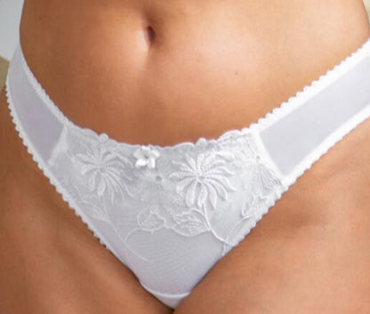 St. Tropez Bikini Brief - White