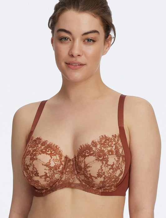 Entice Lace Side Support Full Coverage Bra