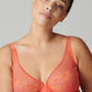 Delice Full Coverage Plunge Bra - Mango