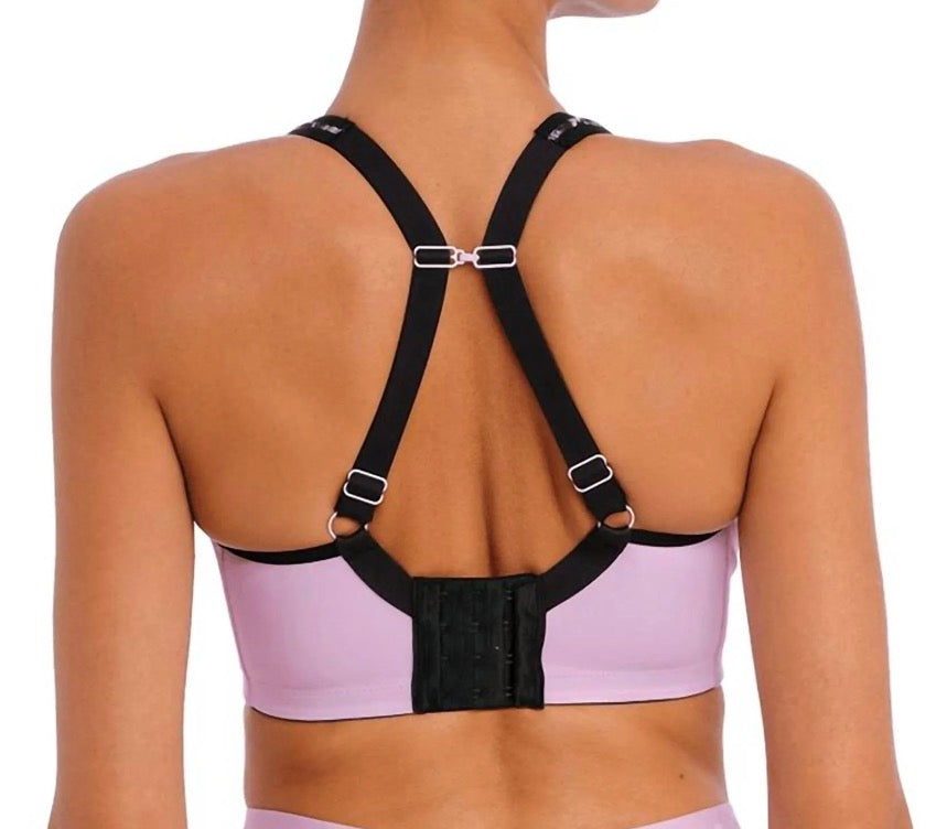 Sonic Underwire Moulded Sports Bra - Haze Purple Pink