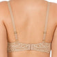 Feathers Plunge T-Shirt Bra - Café