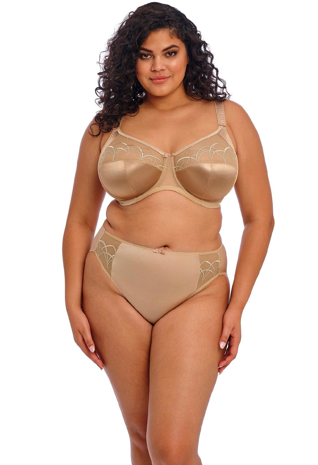 Cate Full Cup Banded Bra - Hazelnut