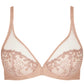 Delice Full Coverage Plunge Bra - Sand