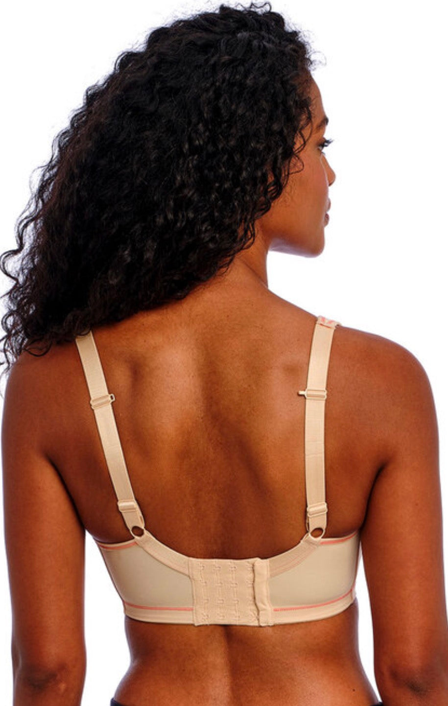 Sonic Underwire Moulded Sports Bra - Nude