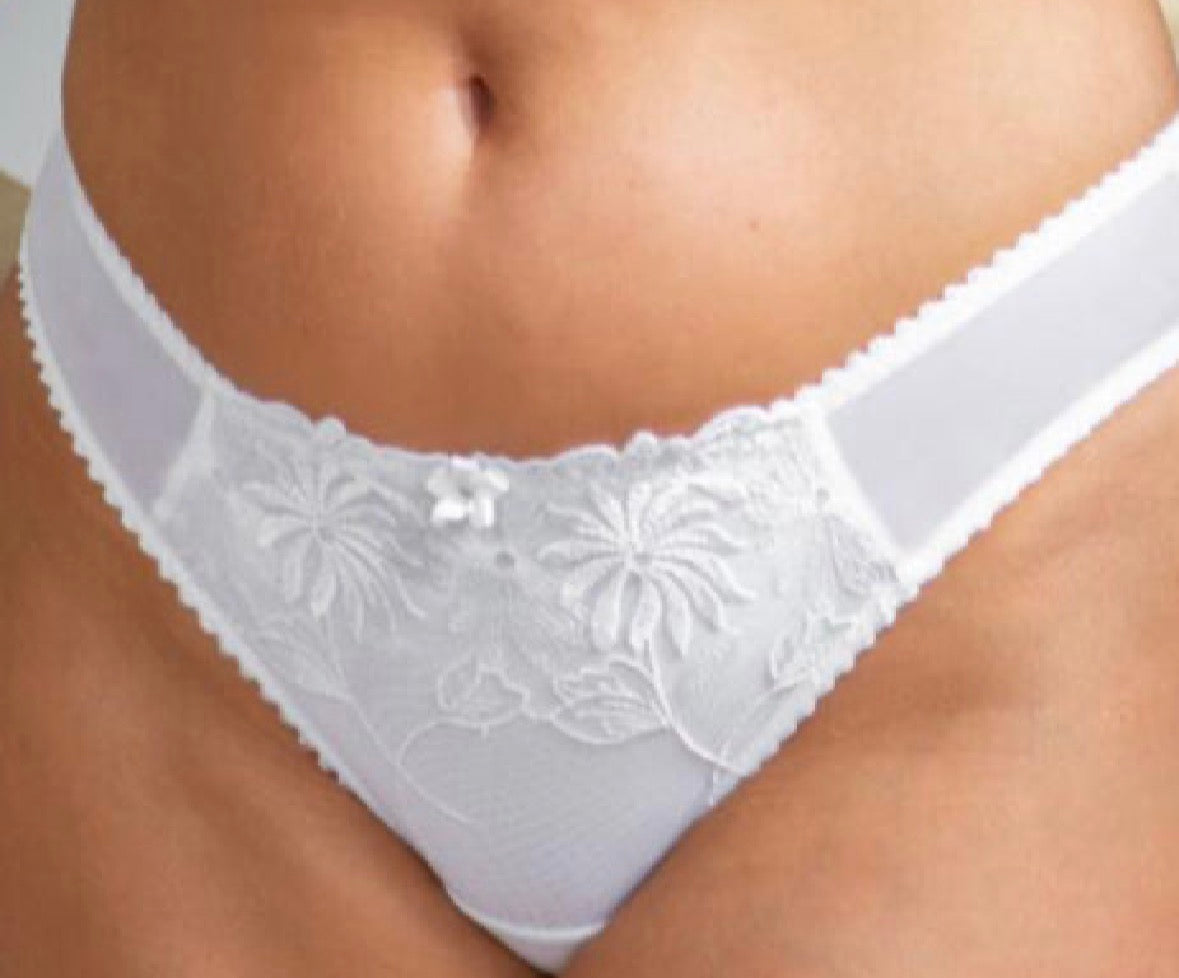 St. Tropez Bikini Brief - White