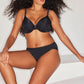 Pure Luxe Custom Coverage Contour Underwire Bra - Black