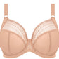 Matilda Underwire Plunge Bra - Café Au Lait