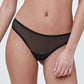 Spellbound Mesh Thong - Black