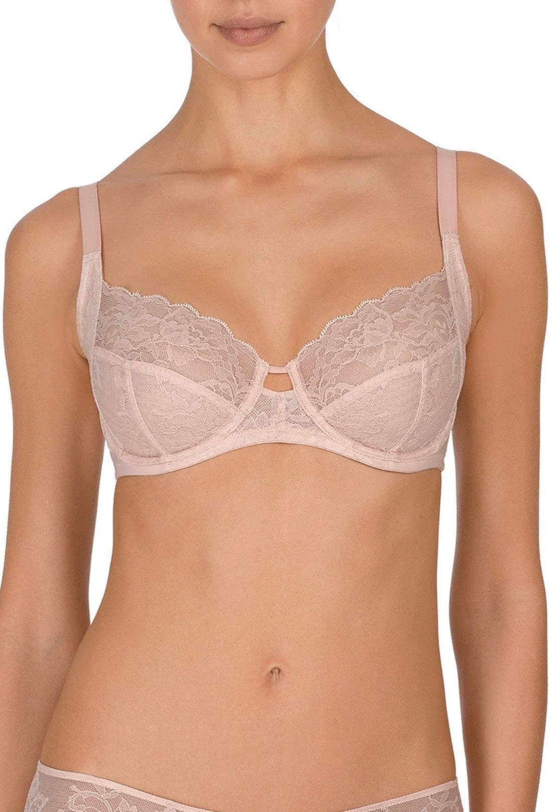Statement Full Figure Bra - Cameo Rose/Cashmere