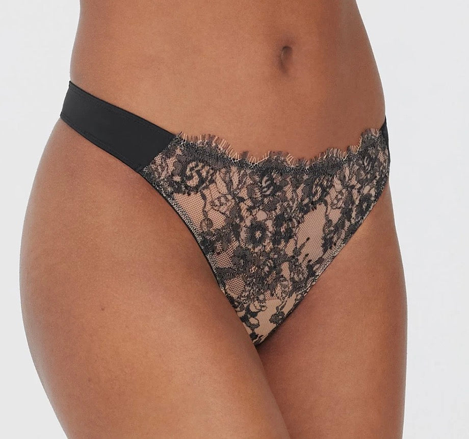 Entice Front Lace Thong