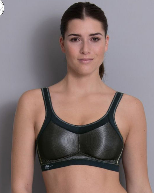 Momentum - Sports Bra, Maximum Support - Black