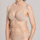 Pure Luxe Custom Coverage Contour Underwire Bra - Cafe