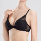 Feathers Plunge T-Shirt Bra - Black