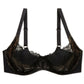 Statement Full Figure Bra - Black