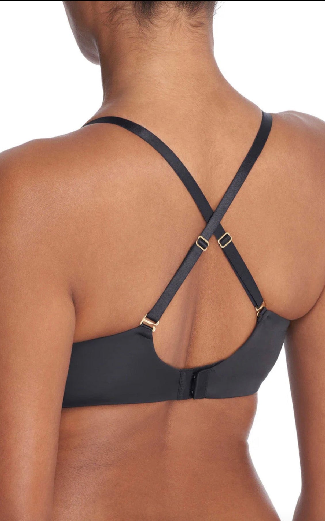Comfort Evolution Full Fit Memory Foam Convertible Bra - Black