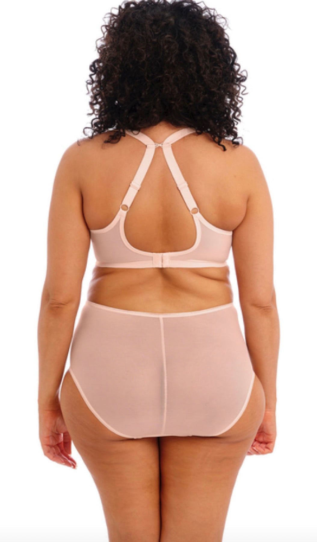 Matilda Underwire Plunge Bra - Pearl Blush