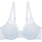 Feathers Full Figure Contour Underwire Bra - Frosted Sky