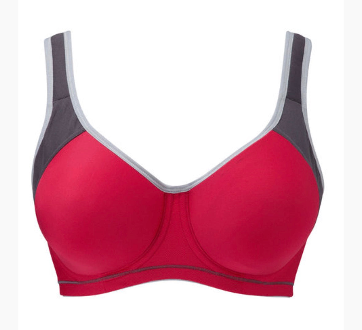 Sonic Underwire Moulded Sports Bra - Hot Crimson