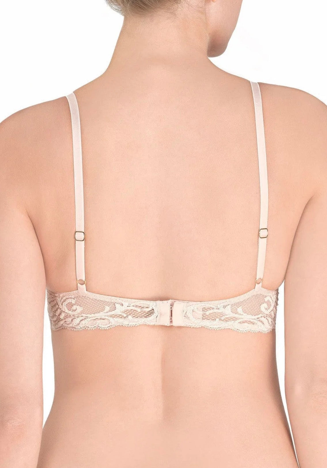 Feathers Plunge T-Shirt Bra - Cameo Rose