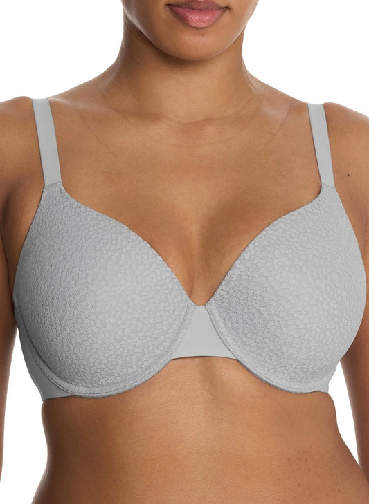 Comfort Evolution Full Fit Memory Foam Convertible Bra - Gray/Dawn