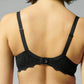 Caresse 3D Plunge Spacer Bra - Black
