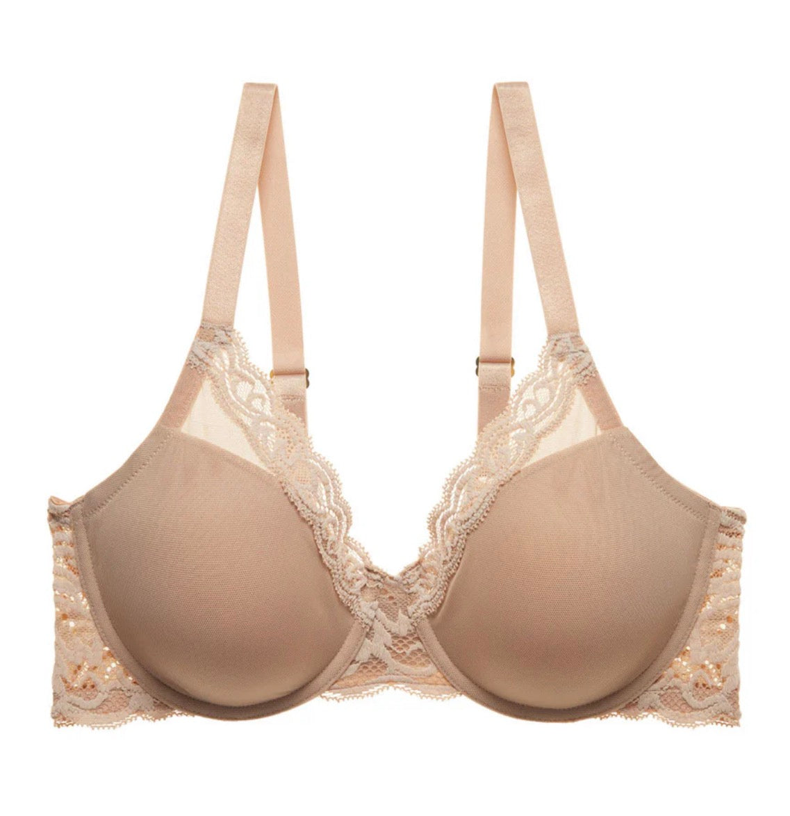 Feathers Full Figure Contour Underwire Bra
