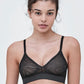 SPELLBOUND SHEER PLUNGE WIRELESS BRA