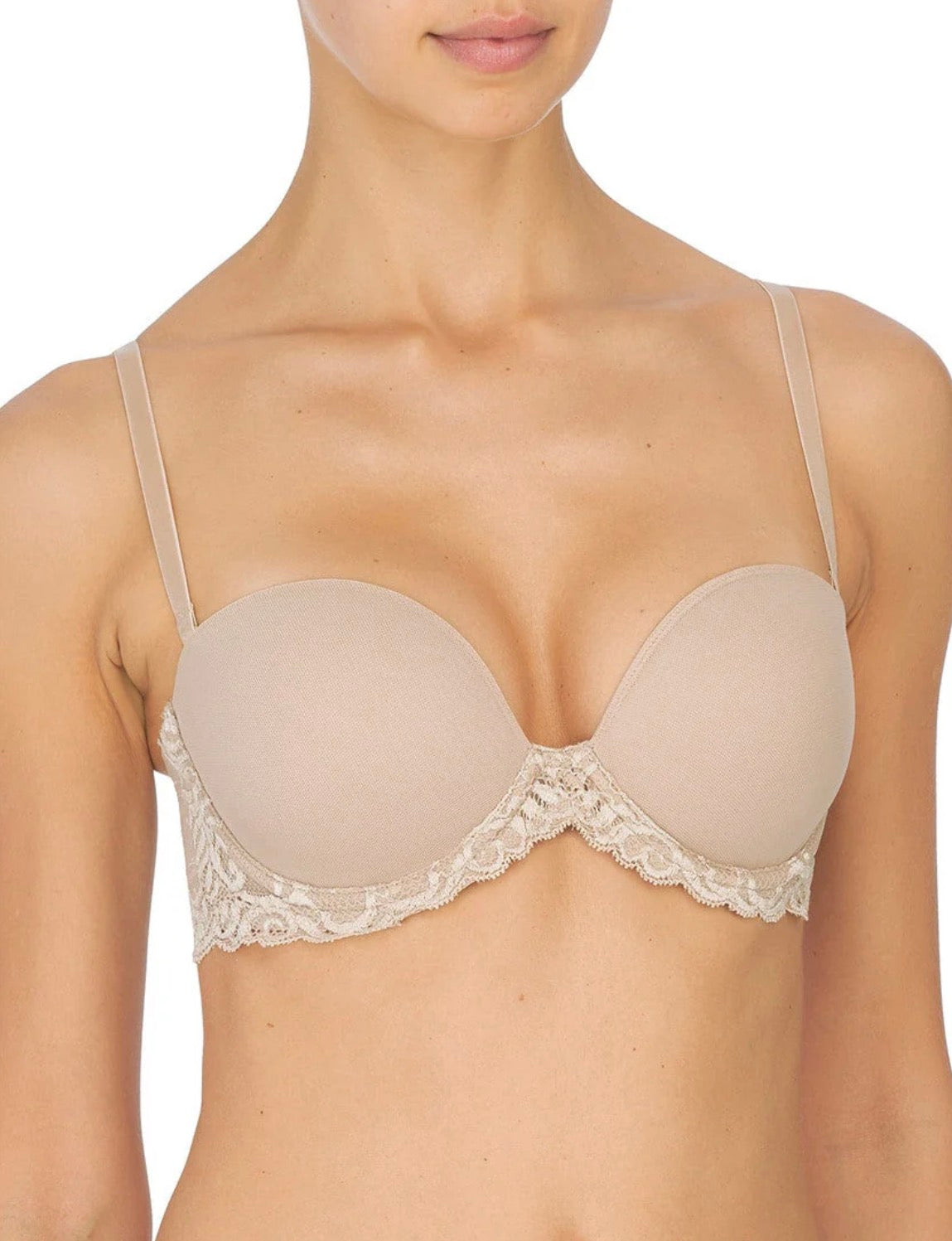 Feathers Strapless Bra