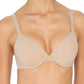 Pure Luxe Custom Coverage Contour Underwire Bra - Cafe