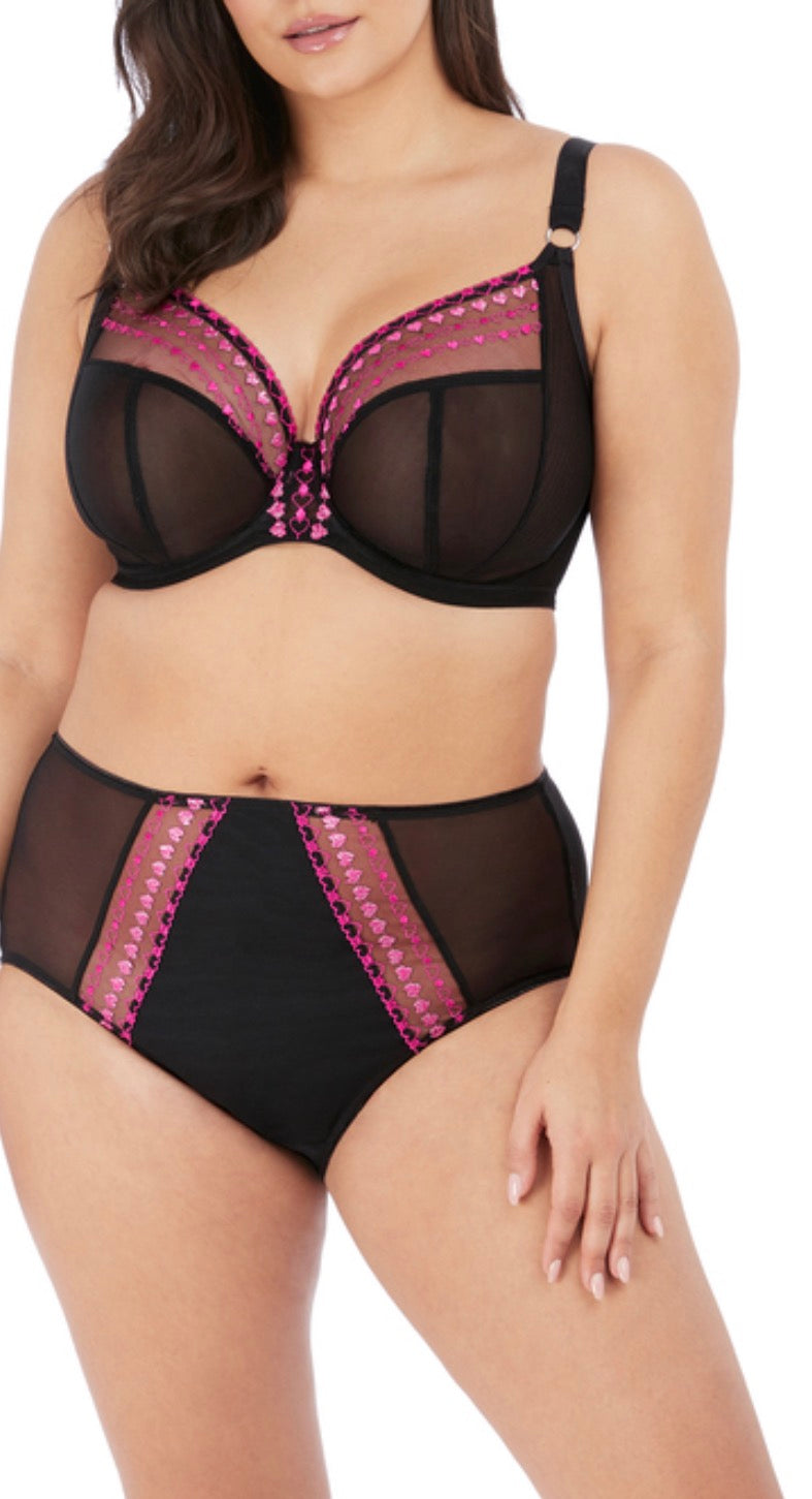 Matilda Underwire Plunge Bra - Kiss