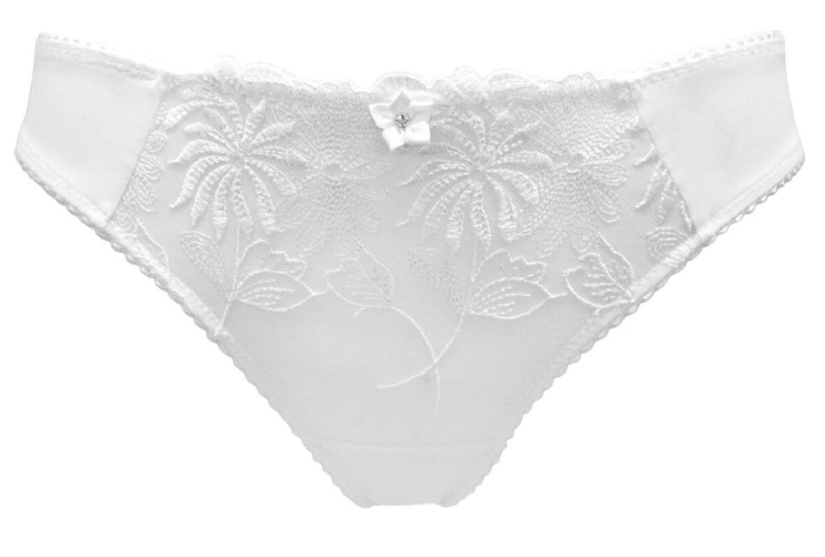 St. Tropez Bikini Brief - White