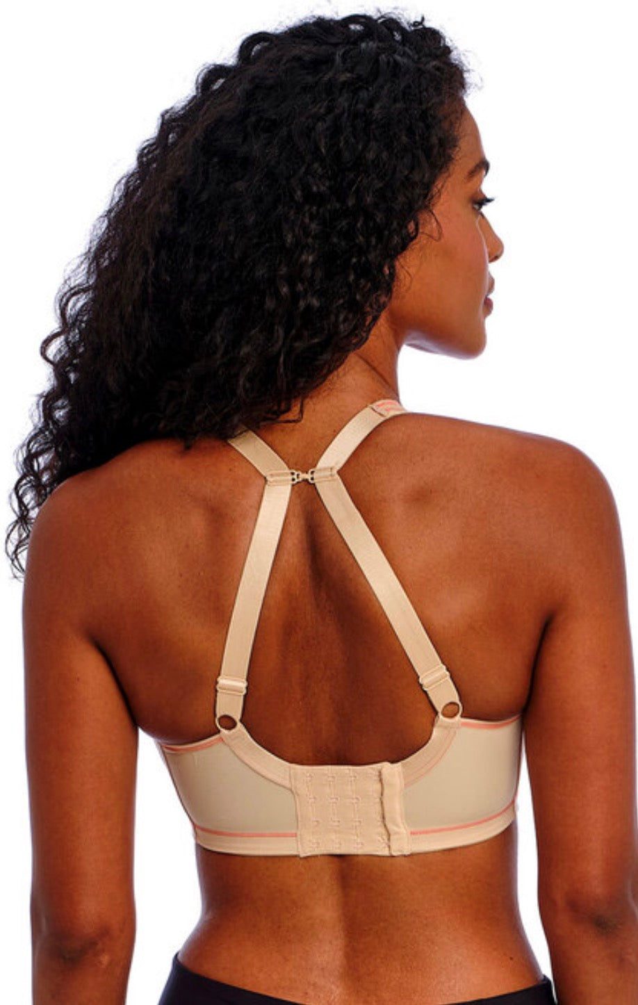 Sonic Underwire Moulded Sports Bra - Nude