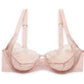 Statement Full Figure Bra - Cameo Rose/Cashmere