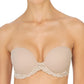 Feathers Strapless Bra