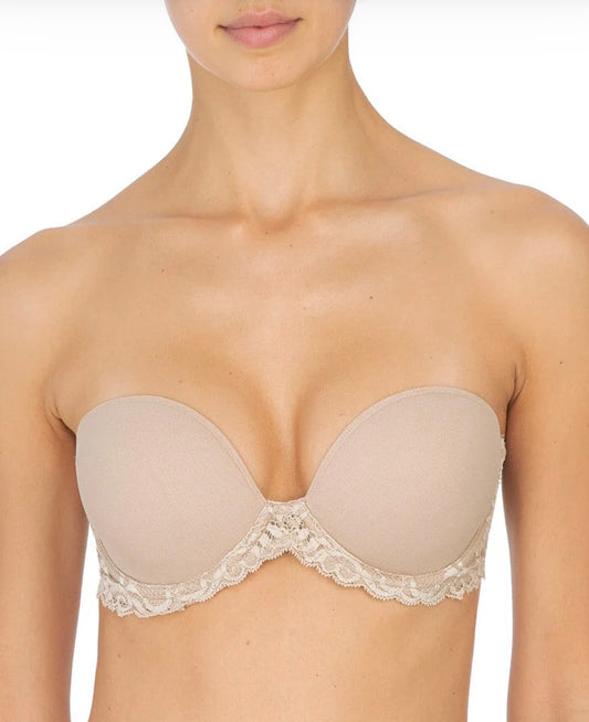Feathers Strapless Bra