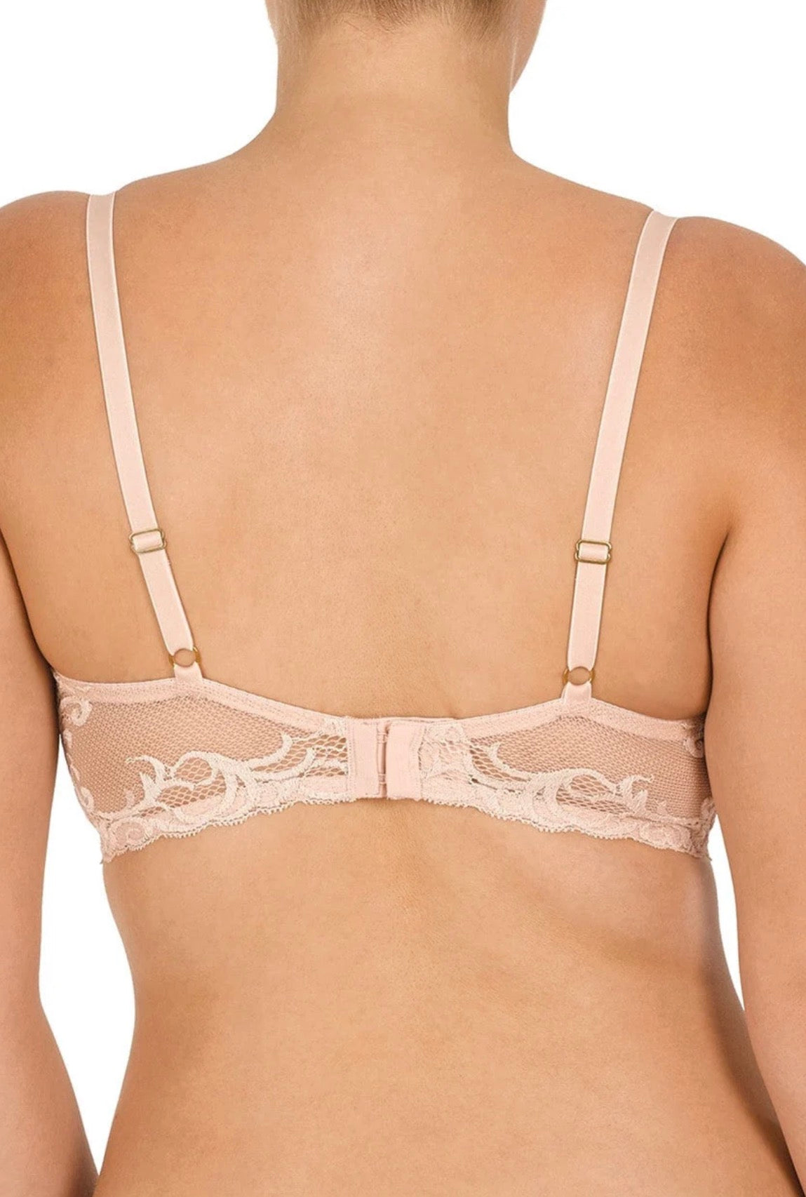 Feathers Plunge T-Shirt Bra - Cameo Rose