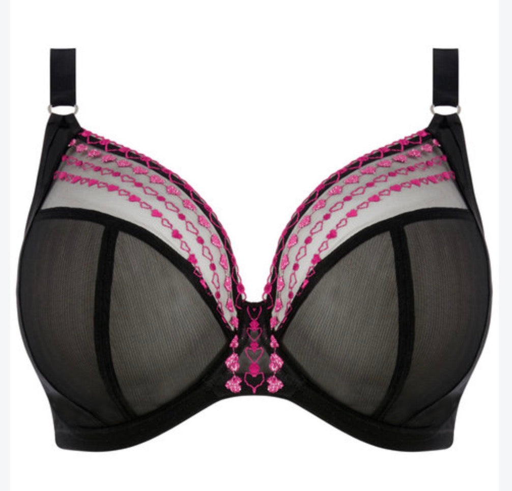 Matilda Underwire Plunge Bra - Kiss