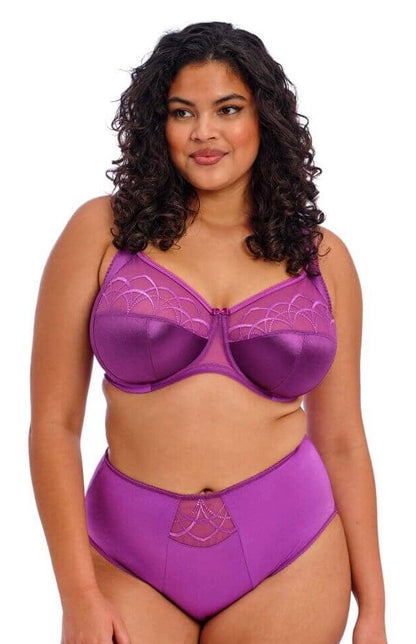 Cate Full Cup Banded Bra - Dahlia