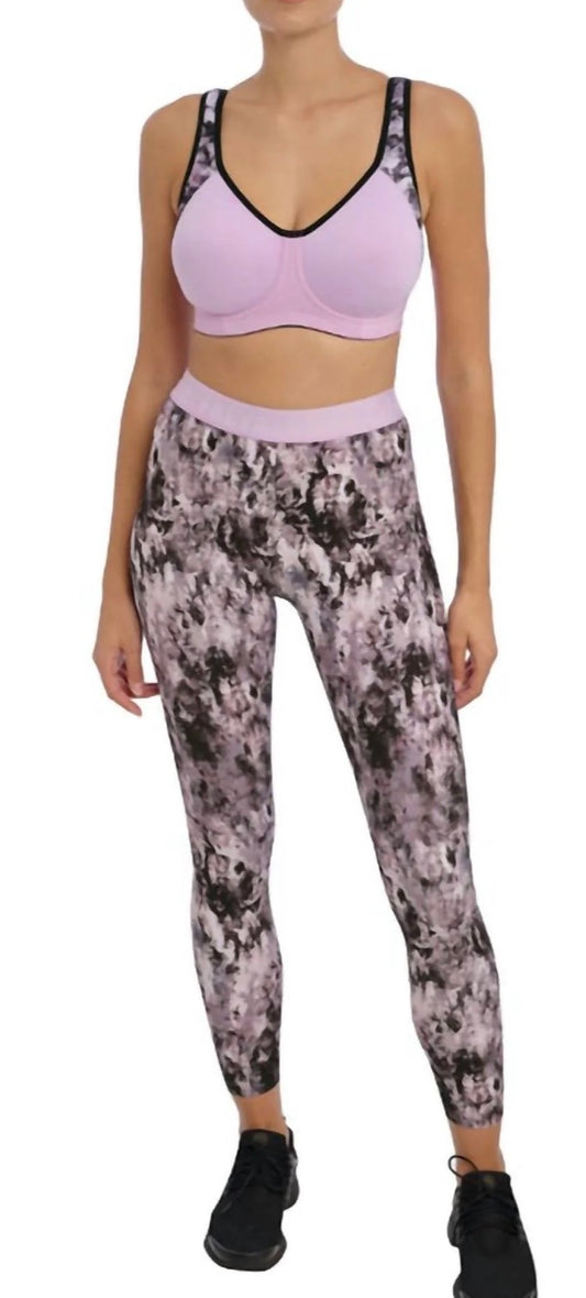 Sonic Underwire Moulded Sports Bra - Haze Purple Pink
