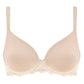 Caresse 3D Plunge Spacer Bra - Peau Rose