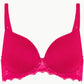 Caresse 3D Plunge Spacer Bra - Teaberry Pink