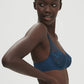 Delice Full Coverage Plunge Bra - Prestige Blue